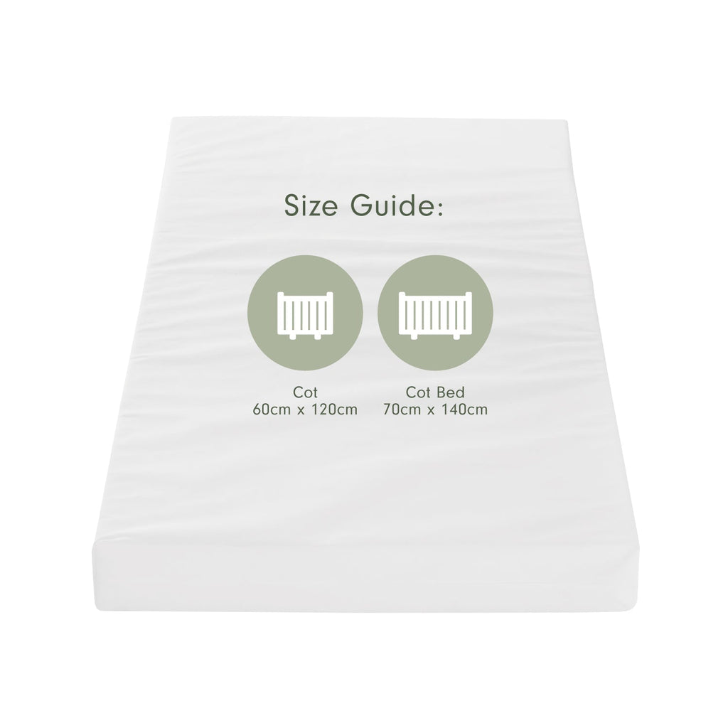 Tutti Bambini Eco Fibre Cot Mattress (60 x 120 cm) - White