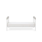 Obaby Grace Inspire Cot Bed - Me & Mini Me Elephants - Grey