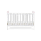 Obaby Grace Inspire Cot Bed & Underdrawer - Me & Mini Me Elephants - Pink