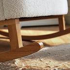 CuddleCo Etta Cuddle Chair - Bouclé Mushroom