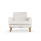 CuddleCo Etta Cuddle Nursing Chair & Footstool - Bouclé Off White