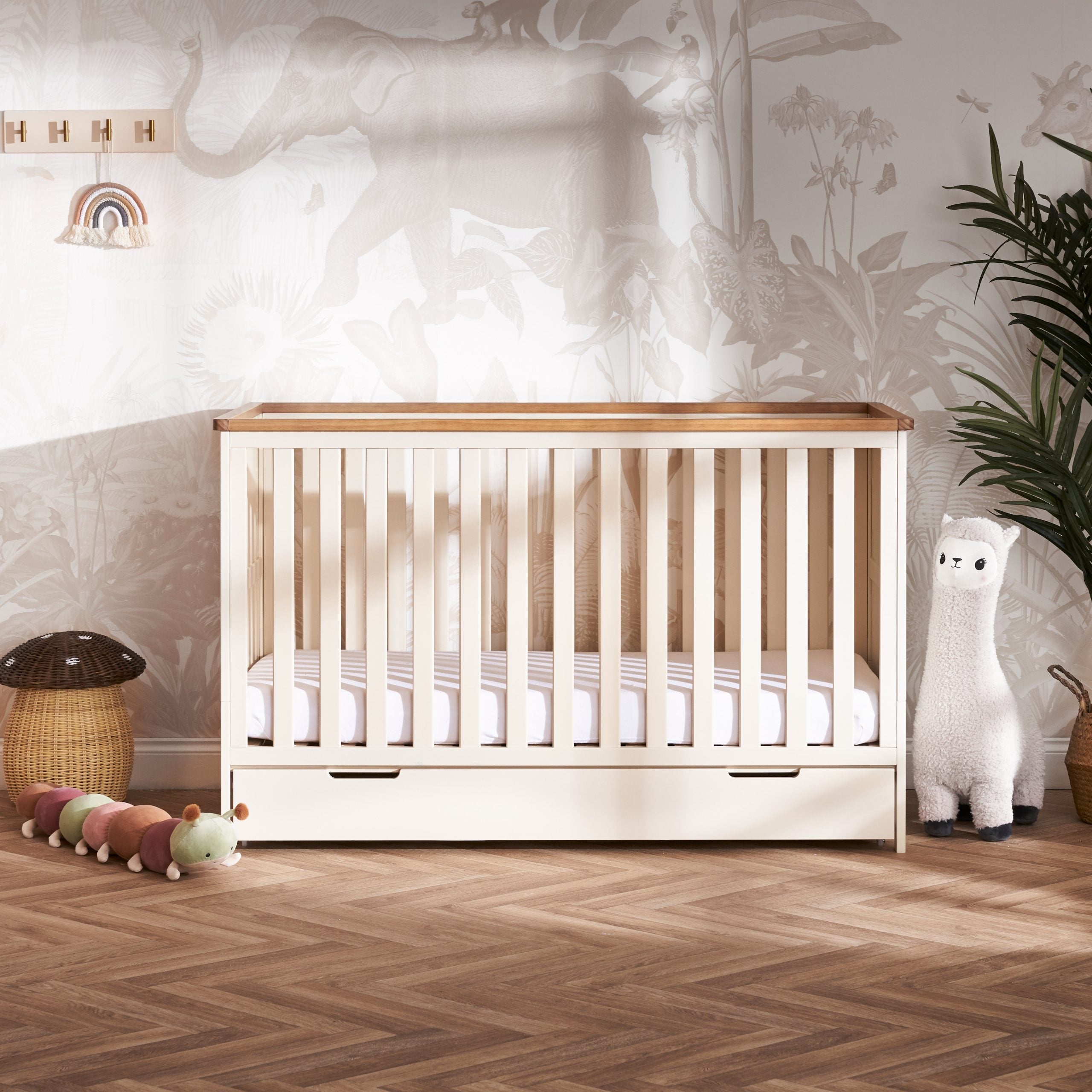 Obaby Evie Under Drawer 140 x 70cm - Cashmere