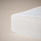 Obaby Bantam Cot Bed, Under Drawer + Fibre Mattress - White