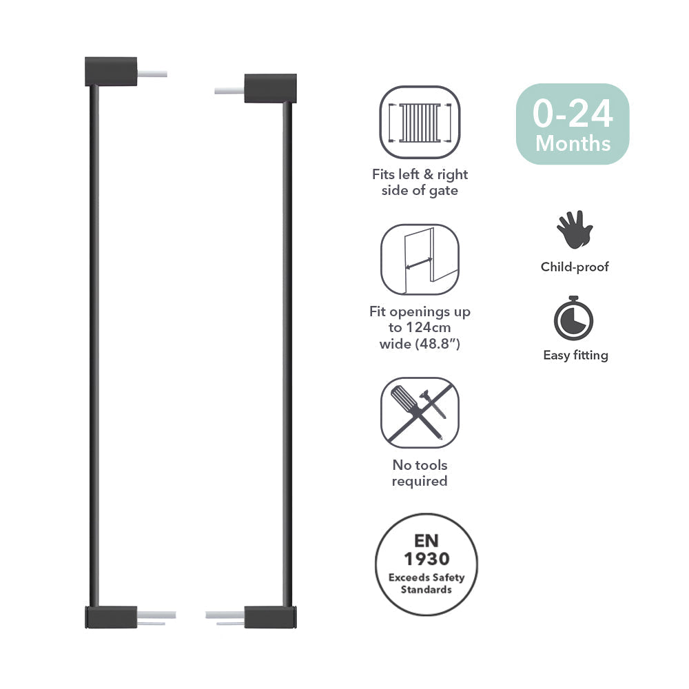 Fred Safety Pressure Gate Extension Kit - Dark Grey