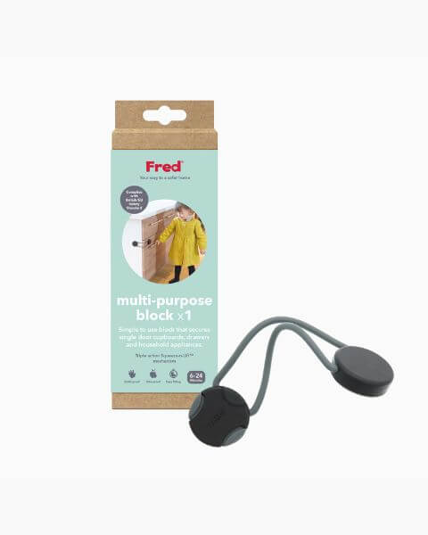 Fred Safety Multi-Purpose Block (x1) - Dark Grey