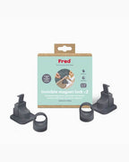 Fred Safety Invisible Magnet Lock (x2) - Dark Grey