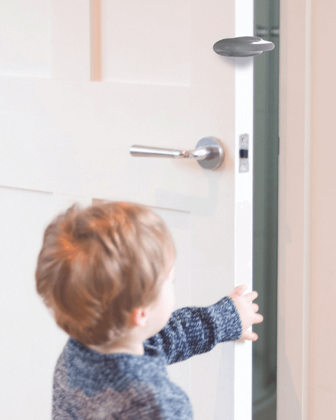Fred Safety Door Slam Stopper (x2) - Dark Grey