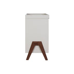 Tutti Bambini Fuori Chest Changer - White Sand & Warm Walnut
