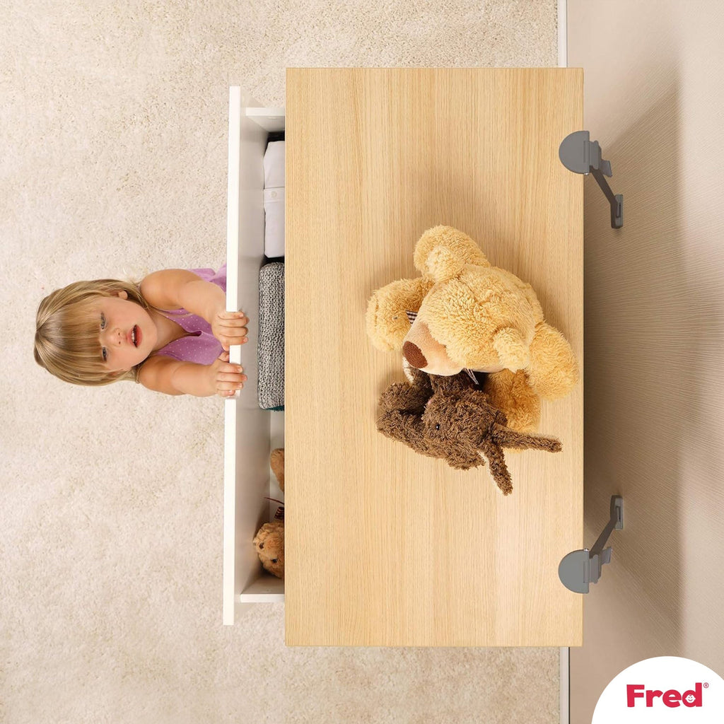 Fred Safety Furniture Anti-Tip Kit (x1) - Pure White