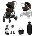 Cybex e-Gazelle S Essential Bundle - Chocolate Brown