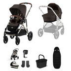 Cybex Gazelle S Essential Bundle - Chocolate Brown