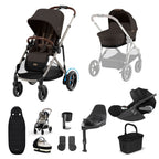 Cybex e-Gazelle S Cloud T Plus Bundle - Chocolate Brown