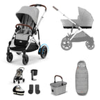 Cybex e-Gazelle S Essential Bundle - Stone Grey