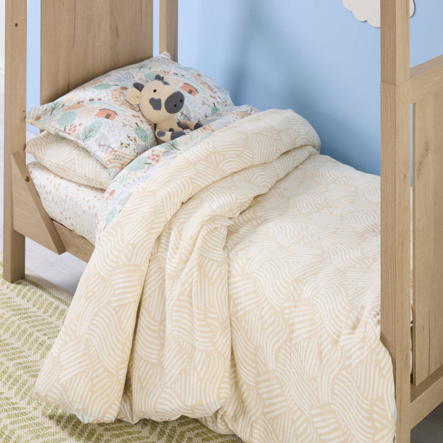 Tutti Bambini Cot Bed Duvet Cover & Pillowcase Set - Good Life