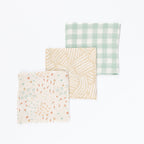 Tutti Bambini Muslin Squares 3pk - Good Life