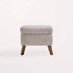 Tutti Bambini Harper Wingback Rocking Chair & Footstool - Grey