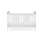 Obaby Grace Inspire Cot Bed & Underdrawer - Hello World Koala - Grey