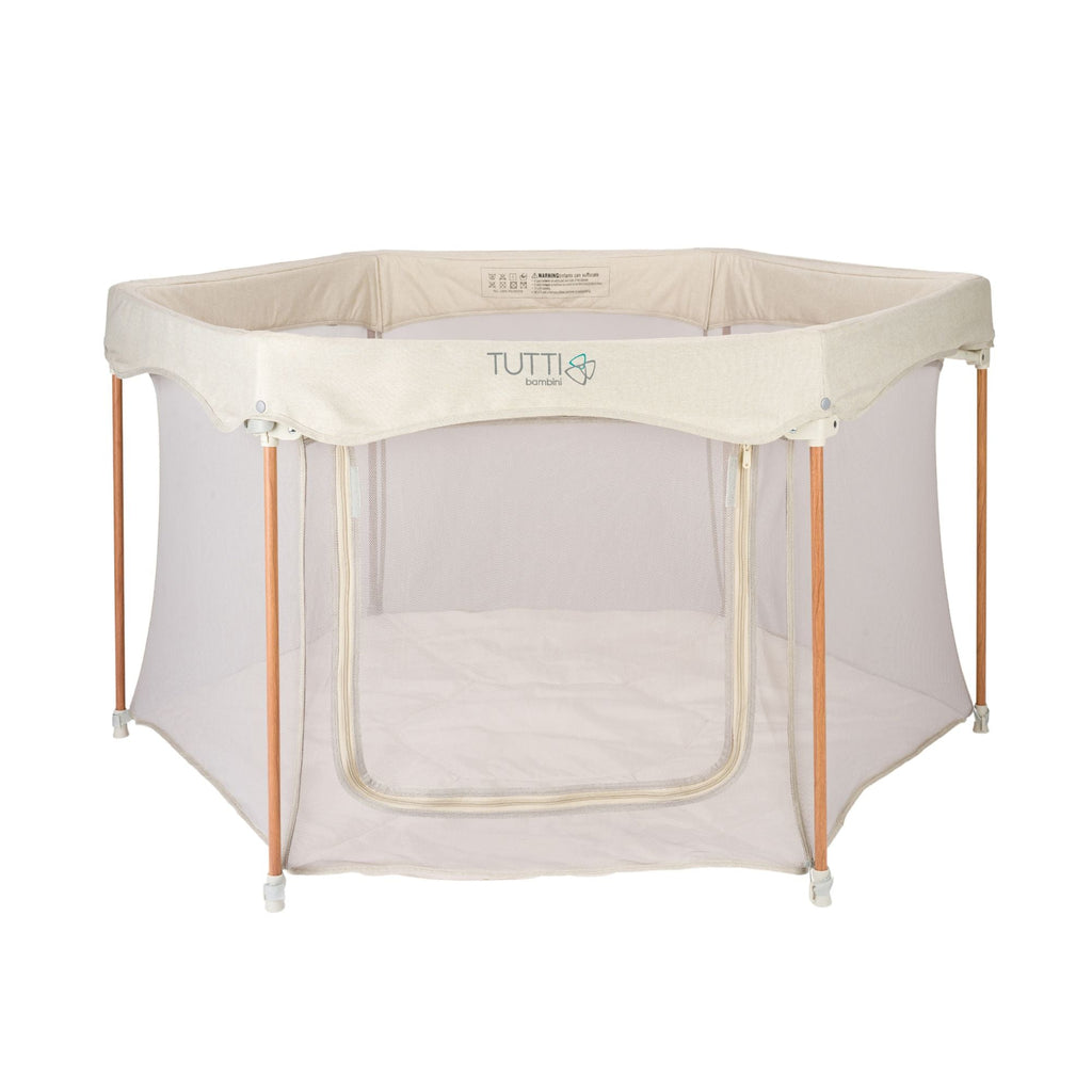 Tutti Bambini Hexa Playpen - Ecru