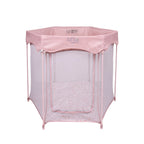 Tutti Bambini Hexa Playpen – Gumdrop / Terrazzo - Pink