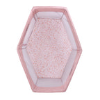 Tutti Bambini Hexa Playpen – Gumdrop / Terrazzo - Pink