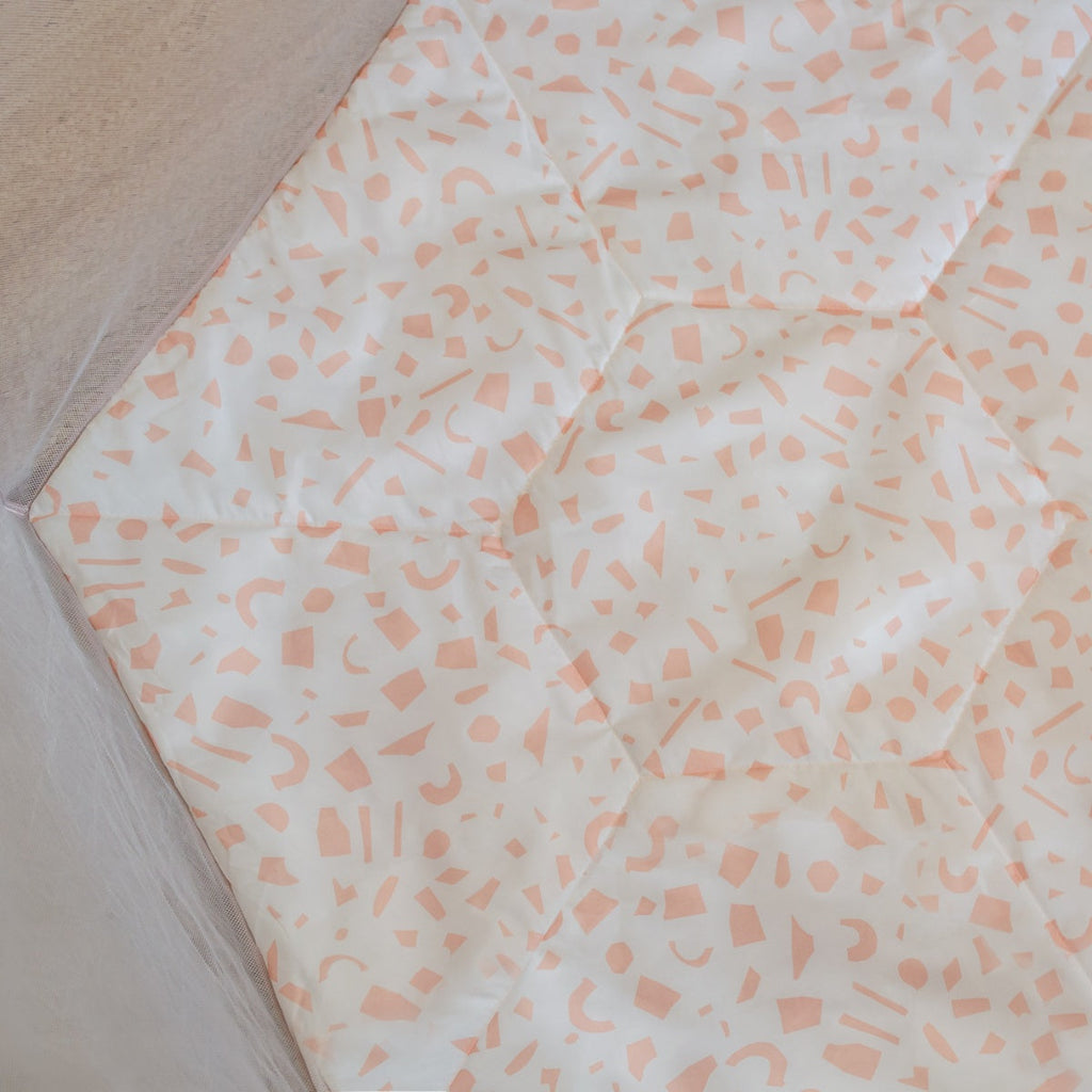 Tutti Bambini Hexa Playpen – Gumdrop / Terrazzo - Pink