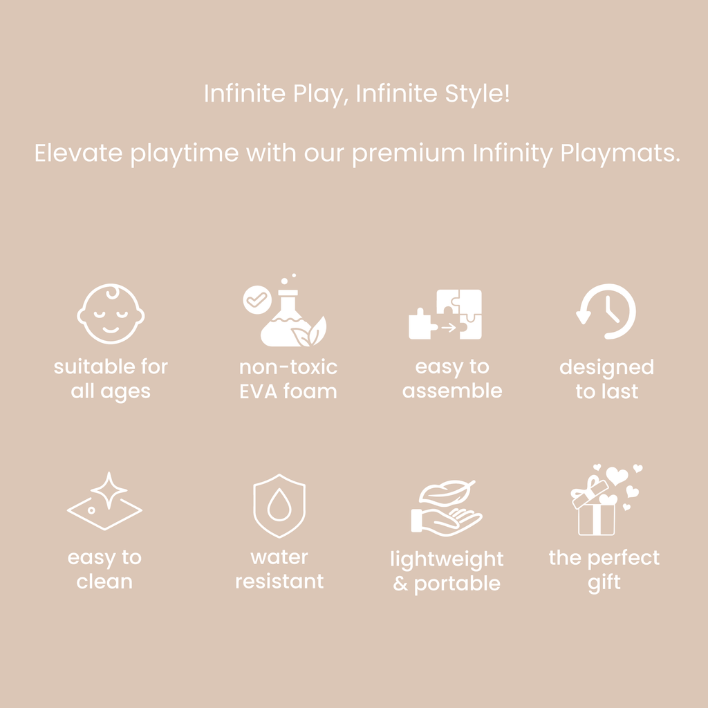 Tutti Bambini Infinity Baby Playmat - Oddity Mono
