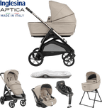 Inglesina Aptica Quattro Travel System - Pahsmina Beige