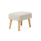Tutti Bambini Jonah Rocking Chair & Foot Stool - Pebble