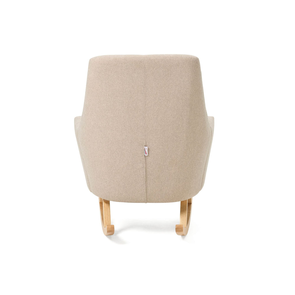Tutti Bambini Jonah Rocking Chair & Foot Stool - Stone