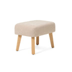 Tutti Bambini Jonah Rocking Chair & Foot Stool - Stone