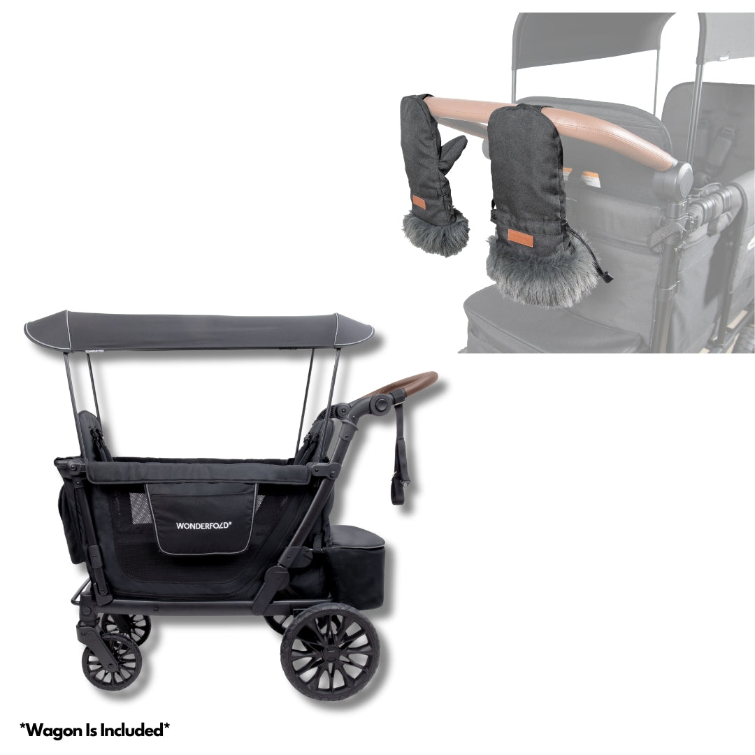 Wonderfold L2 Stroller Wagon Winter Bundle