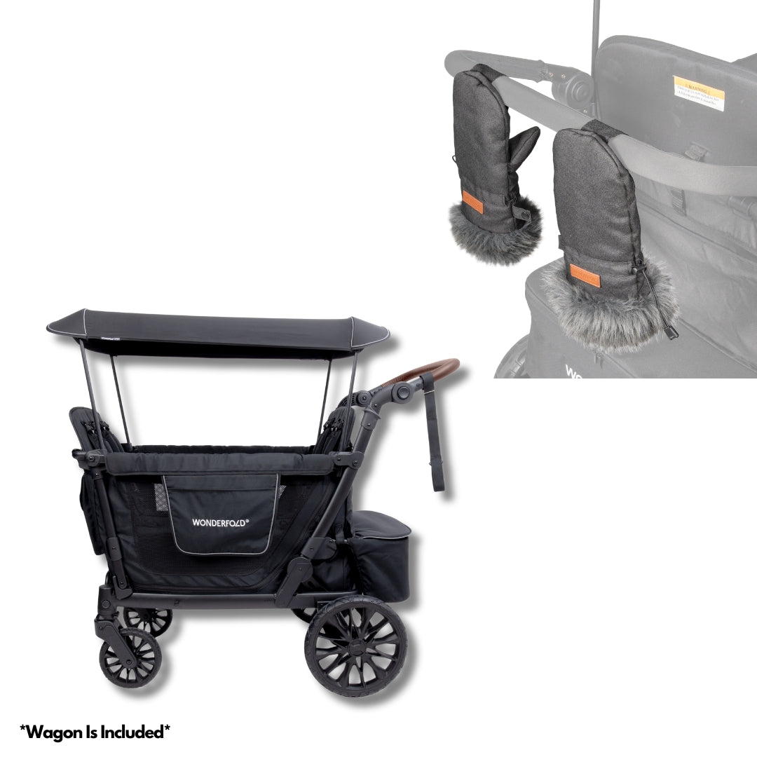 Wonderfold L4 Stroller Wagon Winter Bundle