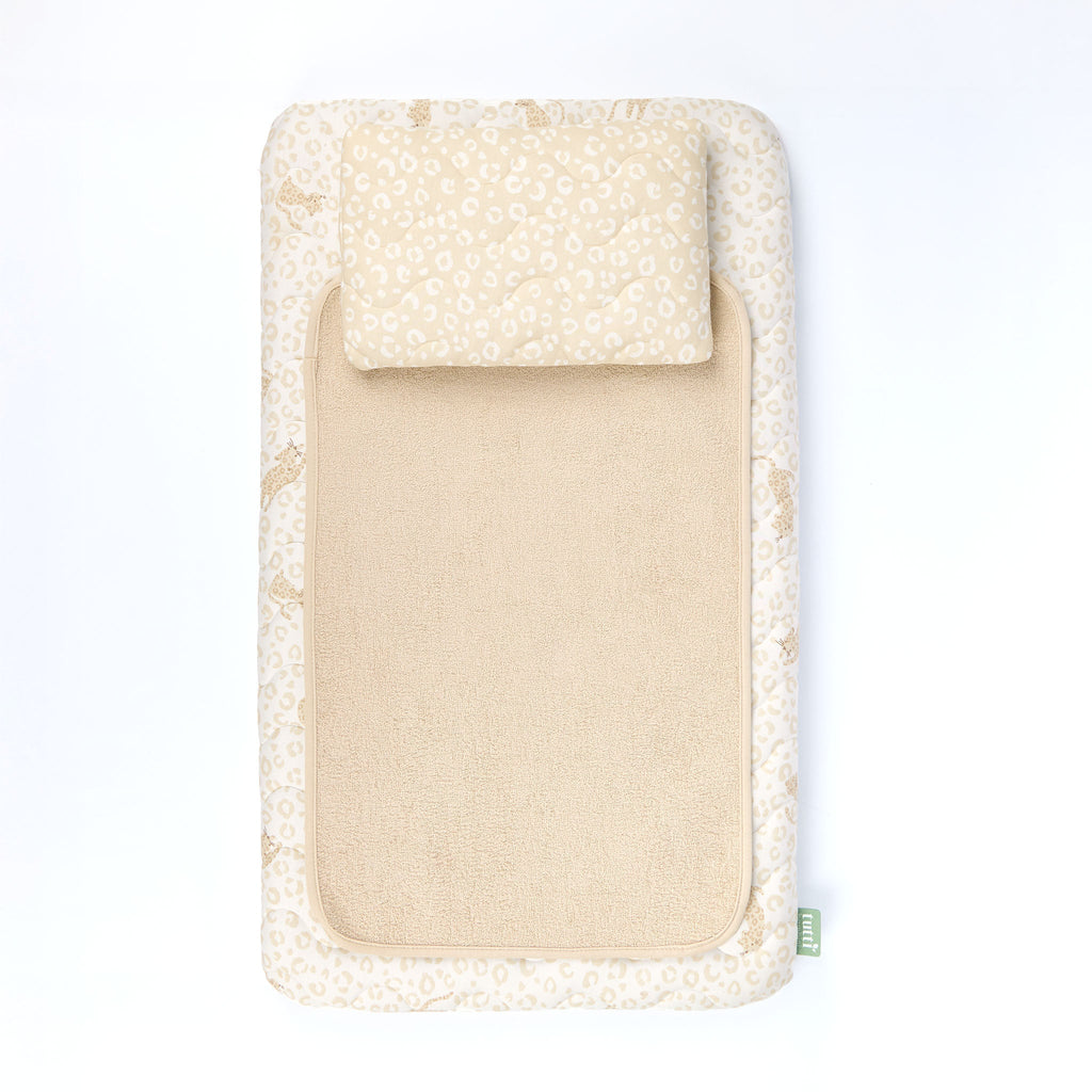 Tutti Bambini Luxury Changing Mat with Cover - Love Cats
