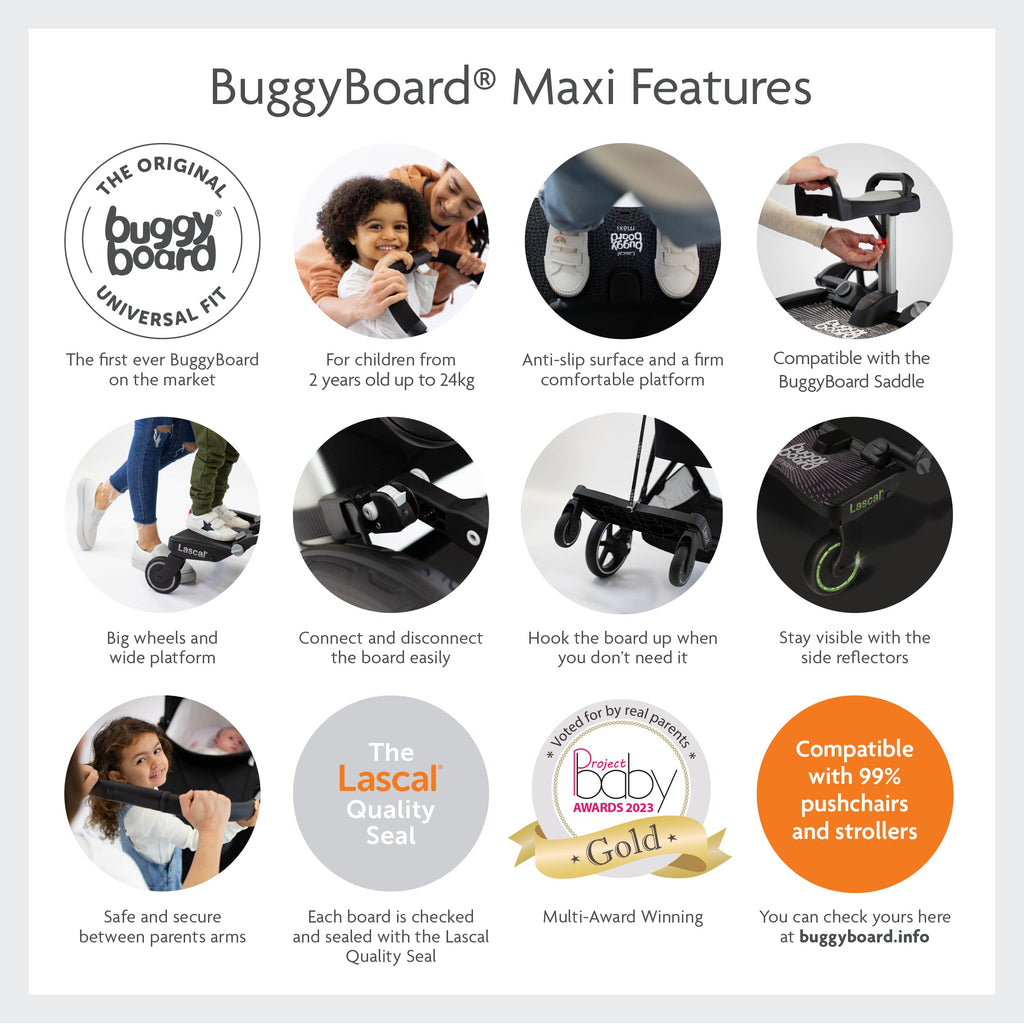 Lascal BuggyBoard® Mini Designer - Leopard
