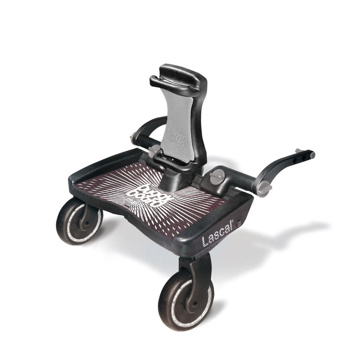 Lascal BuggyBoard® Saddle - Grey with Black Fittings