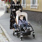 Lascal BuggyBoard® Saddle - Grey with Black Fittings