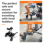 Lascal BuggyBoard® Maxi Plus Designer - Black Croc