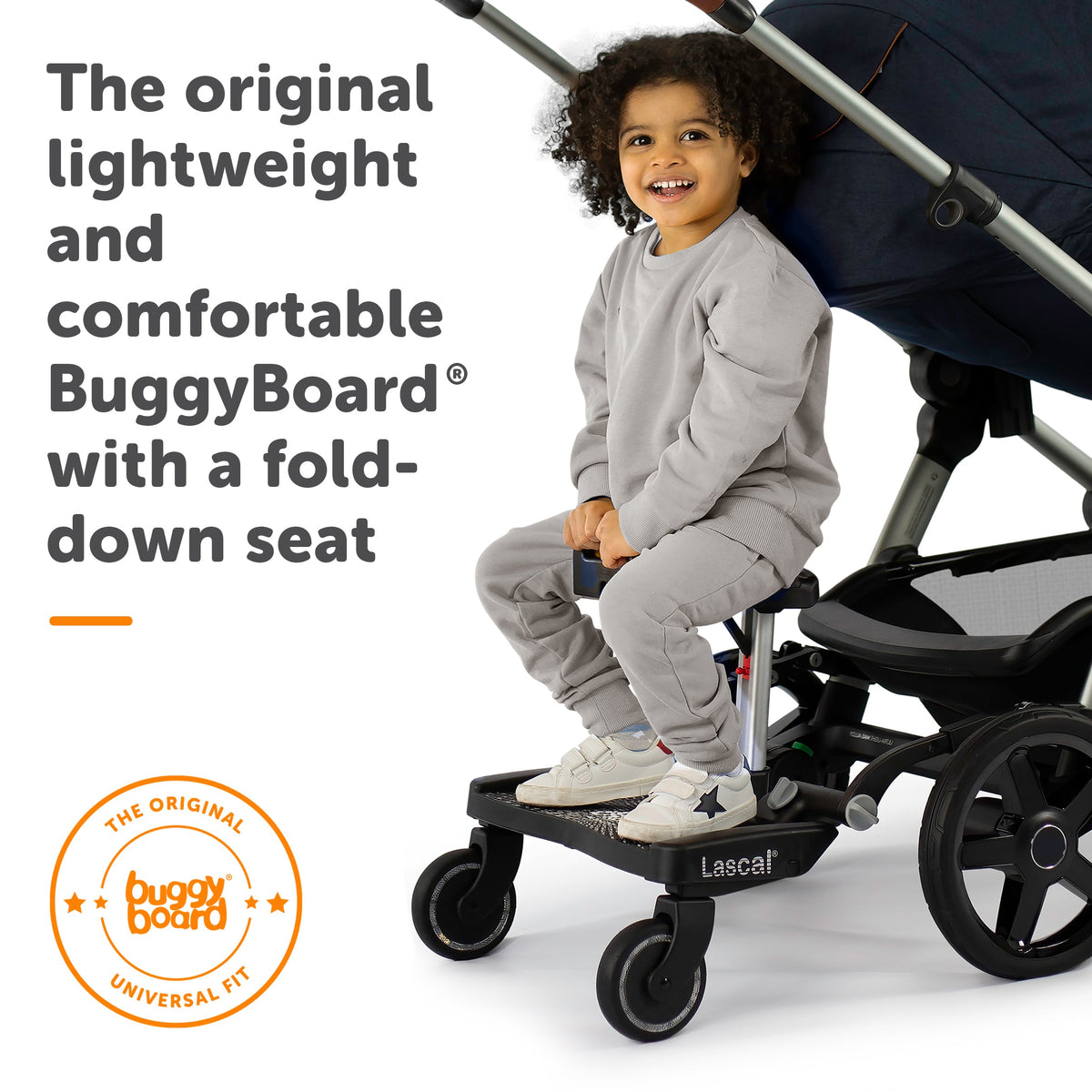 Lascal BuggyBoard® Maxi Plus Designer - Black Croc