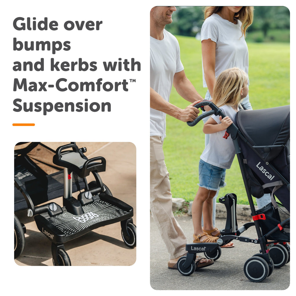Lascal BuggyBoard® Maxi Plus Designer - Black Croc