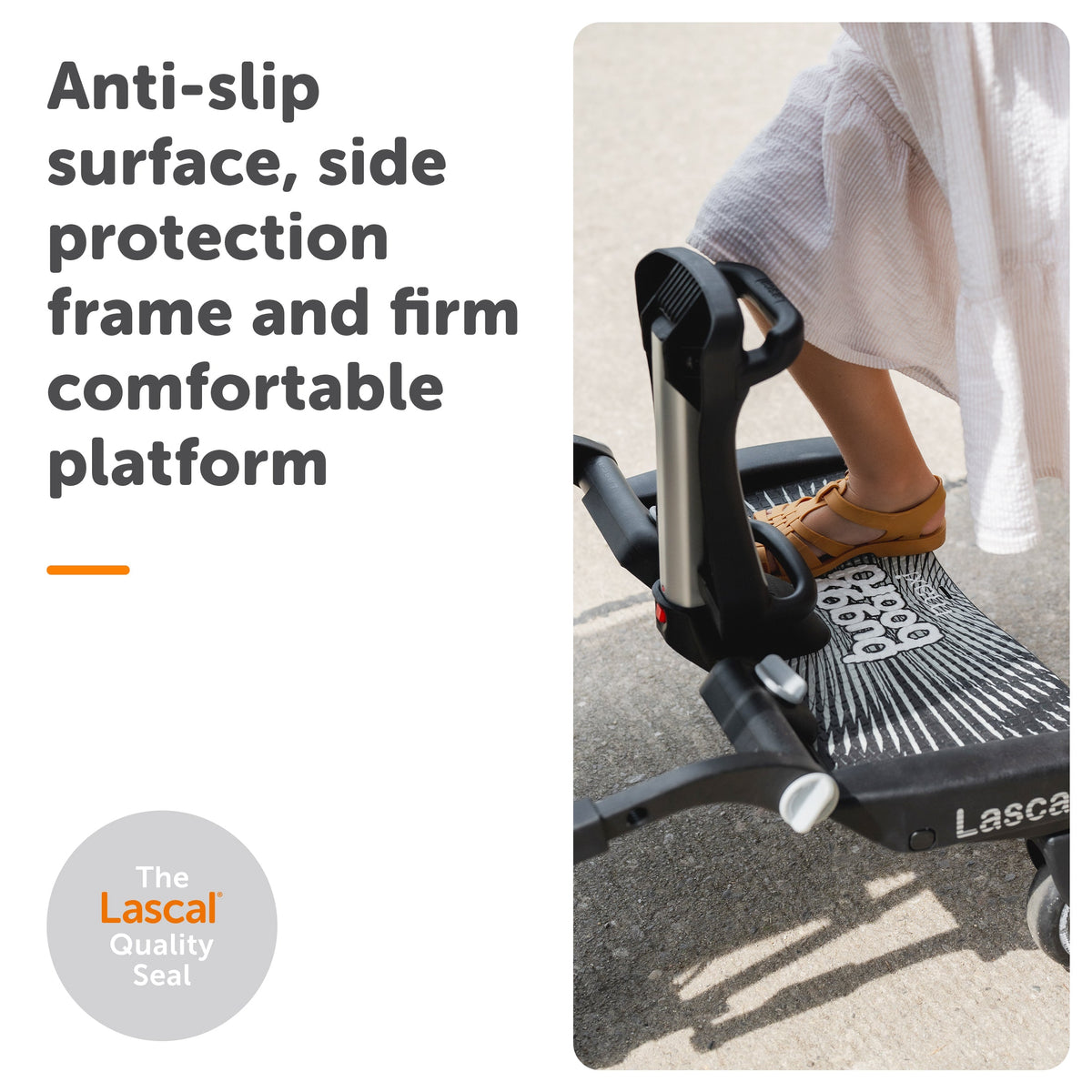 Lascal BuggyBoard® Maxi Plus Designer - Black Croc