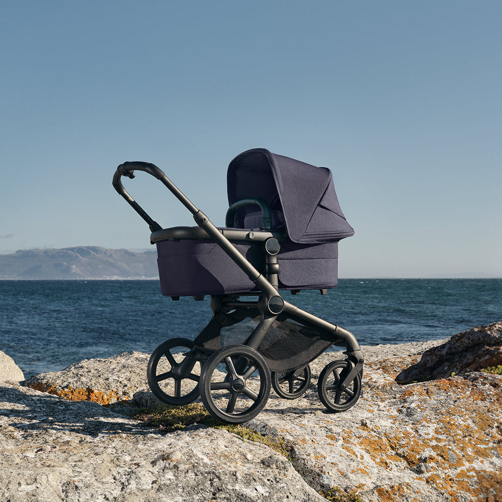 Bugaboo Fox 5 Renew Complete Pushchair Bundle - Black/Deep Indigo