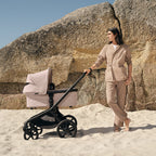Bugaboo Fox 5 Renew Complete Pushchair Bundle - Black/Desert Taupe Melange