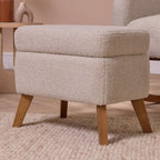 Tutti Bambini Luca Rocking Chair & Storage Footstool - Mushroom