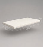 CuddleCo Lullaby Hypo-Allergenic Bamboo Foam Cot Mattress 120 x 60cm