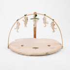 Tutti Bambini Luxury Wood & Muslin Playgym - Love Cats