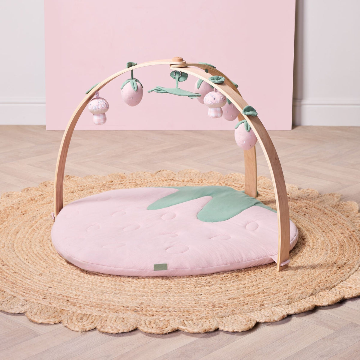 Tutti Bambini Luxury Wood & Muslin Playgym - Tiny Tails