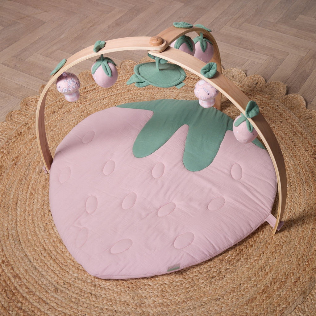 Tutti Bambini Luxury Wood & Muslin Playgym - Tiny Tails