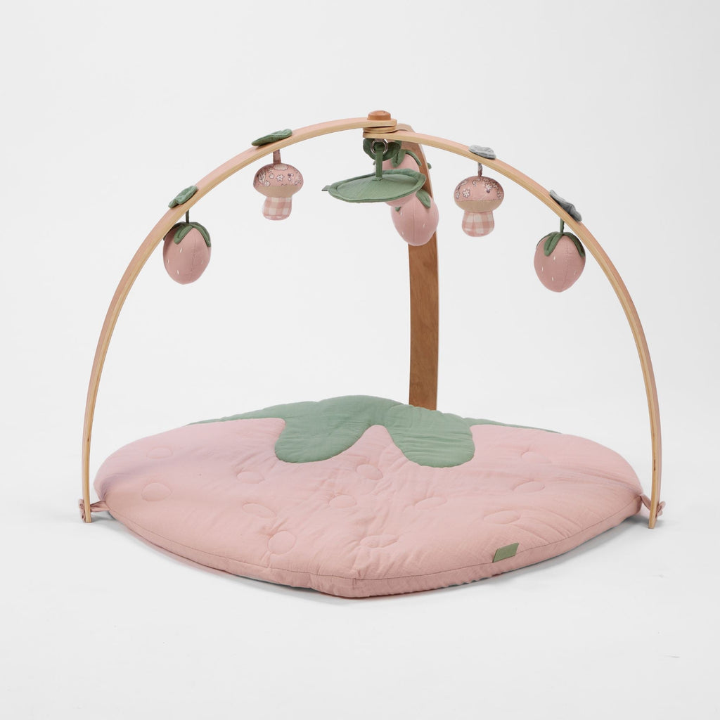 Tutti Bambini Luxury Wood & Muslin Playgym - Tiny Tails