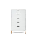 Obaby Maya Tall Boy - White With Natural