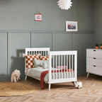 Obaby Maya 3 Piece room Set - Nordic White